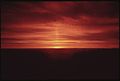 Sunset seen from the top of Algonquin Peak, 1973