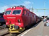 Tågkompaniet train type El16 24, Sundsvall, Sweden