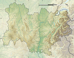 Dorlay is located in Auvergne-Rhône-Alpes