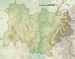 Lac de Grangent is located in Auvergne-Rhône-Alpes