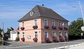 The town hall in Bischwihr