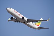 Ethiopian Airlines aircraft ET-AVJ in February 2019