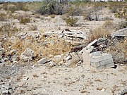 USAAF building ruins.