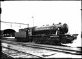 Steam locomotive NS 4416 (ex War Department no. 77234) in Utrecht. (Between 1945 - 1946)