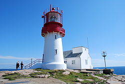 Lindesnes Lighthouse, the southernmost point of Norway