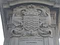 Coat of arms of the County of London on the memorial