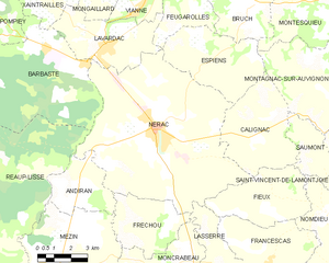 内拉克城区地图