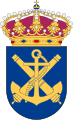 Coat of arms of the Naval Staff 1979–1994, the Naval Command 1994–1997, the Naval Tactical Center 1997–1998, the Naval Center 1998–2000, the Naval Tactical Command 2000–2007 and the Maritime Component Command 2007–2018.