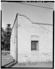 Northwest corner detail with west window