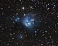 Astro image of NGC7129 imaged with a 12.5 inch CDK from Talent, OR