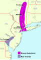 Image 9A map of New Netherland and New Sweden in New Jersey during the colonial era (from New Jersey)