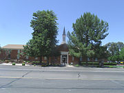 Queen Creek Town Hall. The building that currently serves as the Town Hall for Queen Creek began as a Church of Jesus Christ of Latter-day Saints. Listed as historical by the San Tan Historical Society.