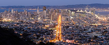 San Francisco, California, USA. The city is a central city in Silicon Valley.