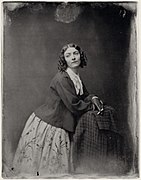 ED at the height of her fame. Circa 1870. (The authenticity of this image as ED has been questioned).