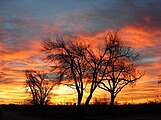 Sunrise near Fritch, TX