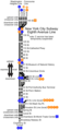 A schematic of the Eighth Avenue Line south of 145th Street