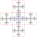 Self-similarities I - removing corner squares.