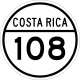 National Secondary Route 108 shield}}