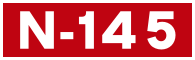 National road N-145 shield}}