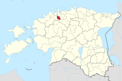 Kiili Parish within Harju County.