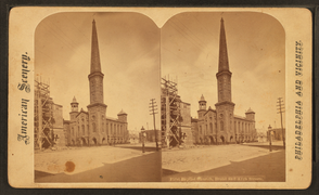 First Baptist Church, Philadelphia, Pennsylvania (1853–56, demolished 1898).
