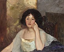 Portrait of Ellen Roosval von Hallwyl (1918)
