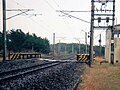 1991年的桂根站全景。当时的月台较短