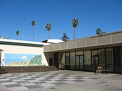 Lloyd House courtyard in 2008