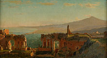 Mt. Aetna from Taormina (1871) held at the Birmingham Museum of Art