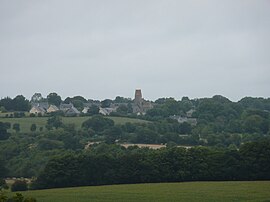 Orval seen from Hyenville church