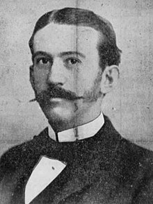 1898 black and white newspaper photo of Oscar Turner, U.S. Congressman from Kentucky