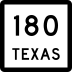 State Highway 180 marker