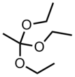 Skeletal formula of Triethylorthoacetate