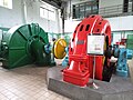 小粗坑發電廠舊四號機，已停機展示，形式為橫軸法蘭西斯式