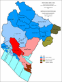 Linguistic structure of Montenegro by municipalities 2011