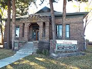 The Arizona Lumber and Timber Company Office was built in 1900 and is located on 1 Riordan Rd. It was listed in the National Register of Historic Places April 30, 1986, Ref. #86000900.