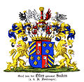 Countly coat of arms of Osten-Sacken