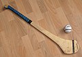Image 14Hurling ball (sliotar) and hurley (camán) (from Culture of Ireland)
