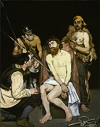 Édouard Manet, Jesus Mocked by the Soldiers, 1864–1865