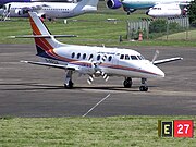 Jetstream 31 operated by Cranfield University at Filton Airfield in 2005