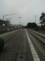 View from track 3 towards Leipziger Platz