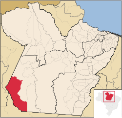 Location in Pará