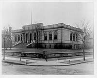 The Pillsbury Library replaced the East Side Branch (1891-1904) as part of the Minneapolis Public Library system from 1904-1967.