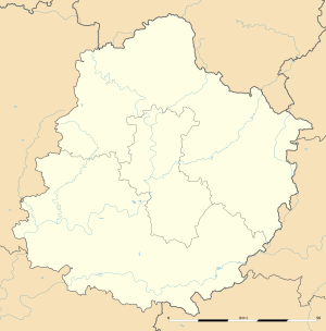 卢瓦河畔拉沙尔特在萨尔特省的位置
