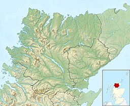 Loch Ailsh is located in Sutherland