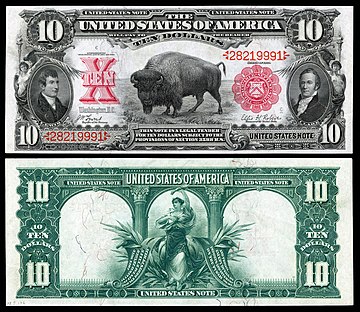 United States ten-dollar bill