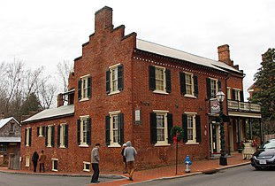 Blair-Moore House, 201 W. Main Street, built c. 1830; Federal style with Greek Revival influences