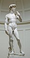 大卫像，1501年至1504年，展示于意大利佛罗伦萨美术学院艺廊