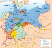 德意志帝国地图