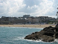 Plage de l'Écluse in Dinard